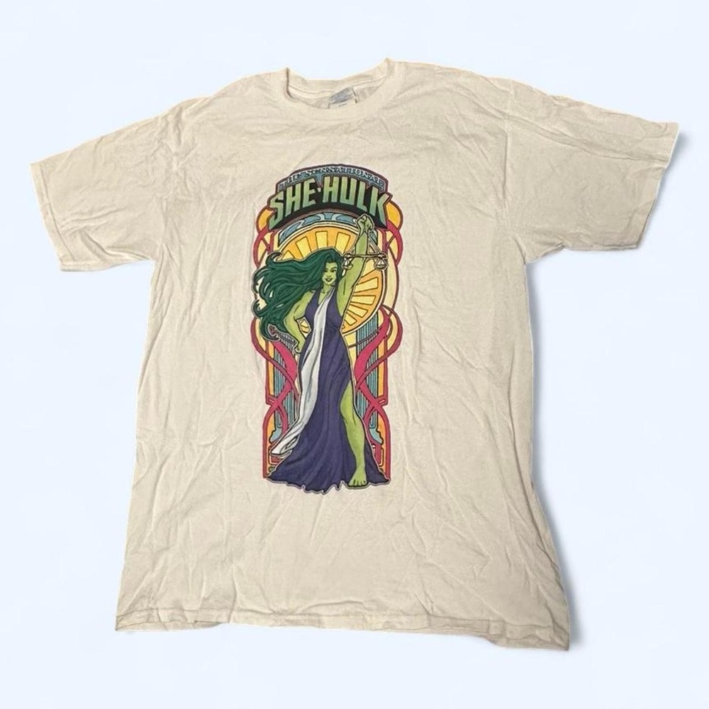 Marvel White Logo T-Shirt